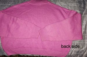 Pink Cropped Sweater