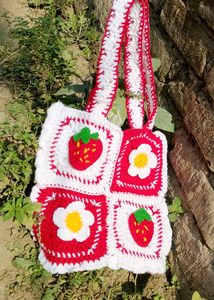 Crochet Square ⬜ Bag