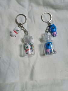 BT21 KEYCHAIN PAIR