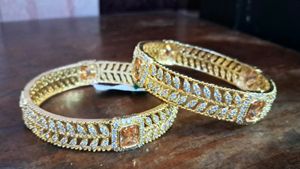 AD BANGLES 🔥 BEAUTIFUL STONE STUDDED