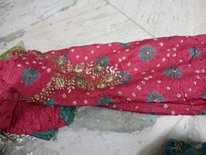 Rajasthanni bandhej suits