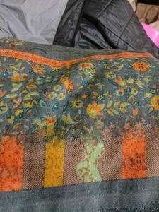 Floral Print Winter Kurta Set