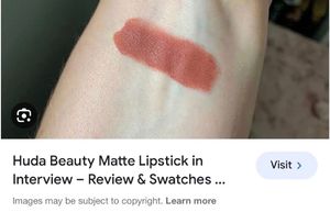 HUDABEAUTY Bullet Lipstick &#34;Interview&#34;