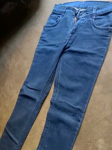 Dark Blue Denim Jeans