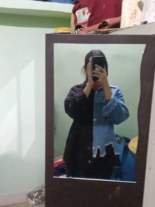 Two-Tone Denim Jacket