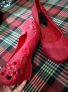 Red Rubber Belly For Women