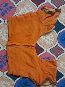 Orange Color Blouse