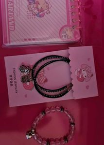 Pink Diary , Friendship Bracelets ,Simple Bracelet