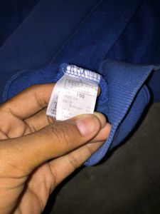 Blue North Face Hoodie
