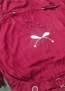 Maroon Stylish Top