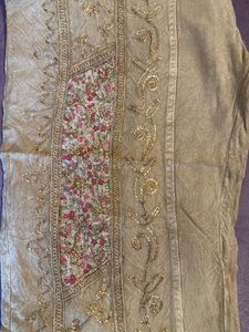 Floral Embroidered Pant Set