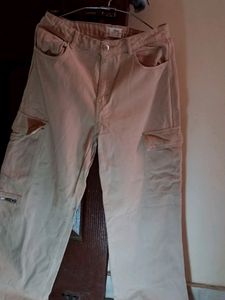 denim cargo loose-fit jeans in very good condition