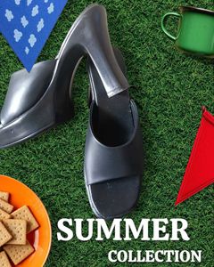 Comfy Black Slides