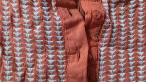 Charcoal Pink Indo Top