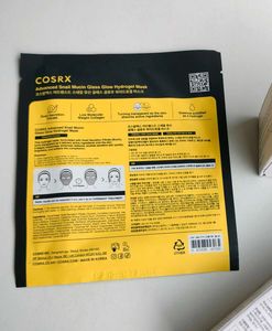 Cosrx Advance Snail Mucin Glass Glow Hydrogel Mask