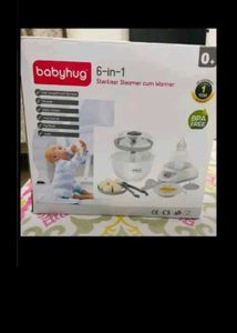 Babyhug 6in1 Sterelizer Boiler Bottle warmer