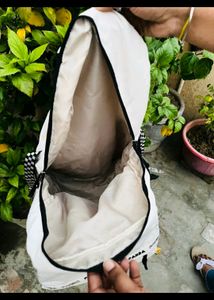 Panda off white backpack