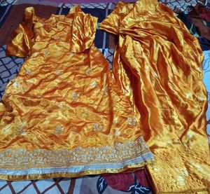 Golden Kurta Set