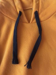 Yellow Oversized Hoodie