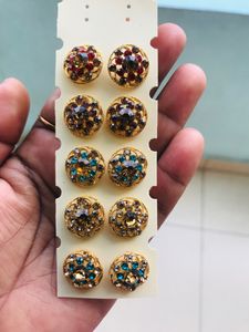 5 Pair Of Earrings
