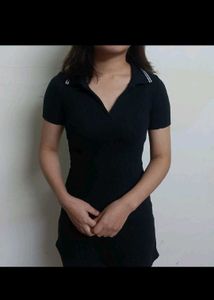 Ripped Tennis Mini Dress
