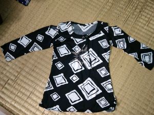 Black White Printed Tops 🥰