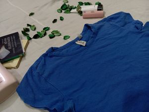 H&amp;M Blue Baby Tee