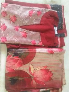 Suit With Silky Duppata