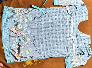 Floral Print Kurti Salwar