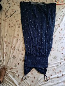 Navy Blue Polka Dot Dress