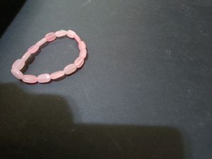Baby Pink Crystal Handmade Bracelet
