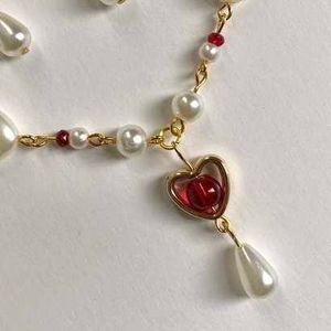 Heart Pearl Jewelry Set