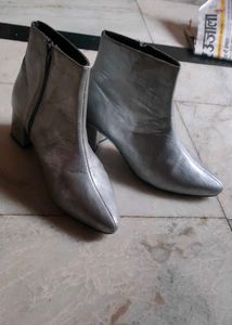 Long Grey Boot