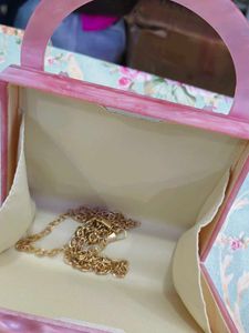 Pink Floral Acrylic Top Handle Bag