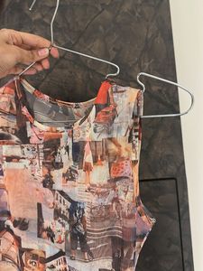 Mesh tank top