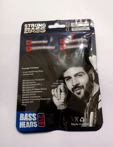 Earphone Black With Microphone