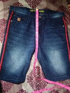 Men&#39;s Blue Denim Short