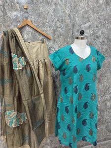 Cyan XL Dress