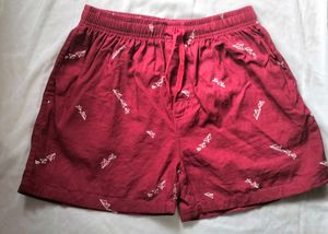 Red Unisex Shorts
