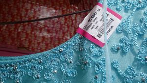 Elegant Blue Ethnic Gown