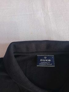 Duke Black Polo Shirt