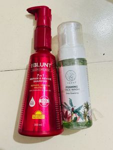 Offer BBLUNT Shampoo & Yahya Face Wash