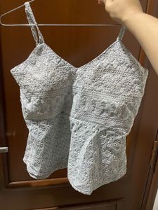 Embroidered Cami Top