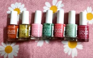 Nail Polish Set - 7 Colors