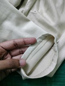 Cream Shine  High Waist Skinny Fit Jeans