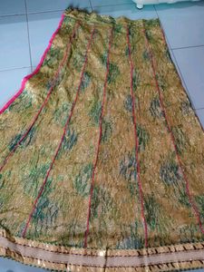 Semi-stitched Lehnga With Unstitched Blouse