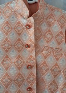 Kids Kurta Pyjama With Jacket