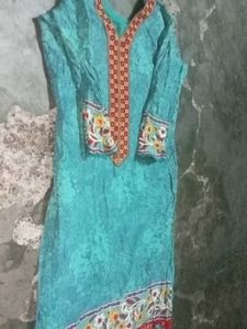 Elegant Blue Kurta