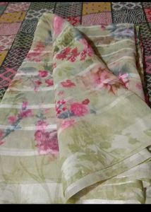 Stain Mix Saree