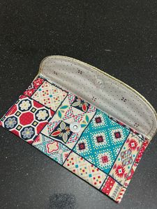 Boho Patchwork Clutch